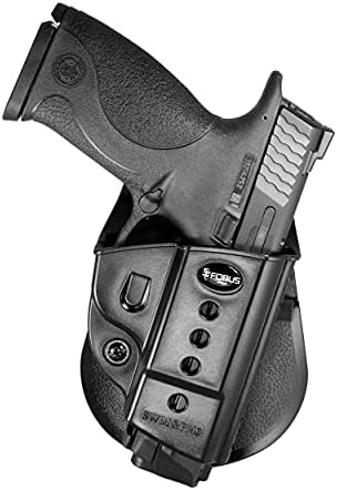 Fobus SWMP Concealed Carry OWB Paddle Holster for S&W M&P, M&P 2.0, SD9 VE, SD40 VE, CZ P-06, and Diamondback DB FS Nine