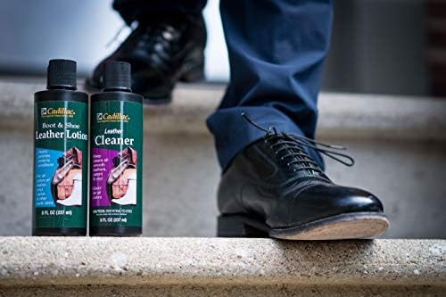 Cadillac Leather Cleaner, Shoes, Boots, Handbags, Auto | Removes dirt, grime and salt from finished leathers. For furniture and upholstery.