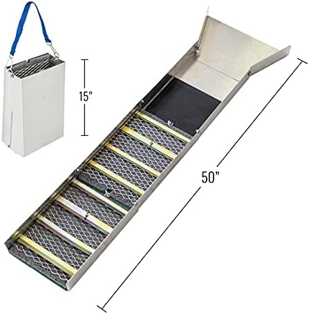 ASR Outdoor 15PC Gold Panning Kit for Adults with Sluice Box and (2) 5-Gallon Bucket Classifier Screens