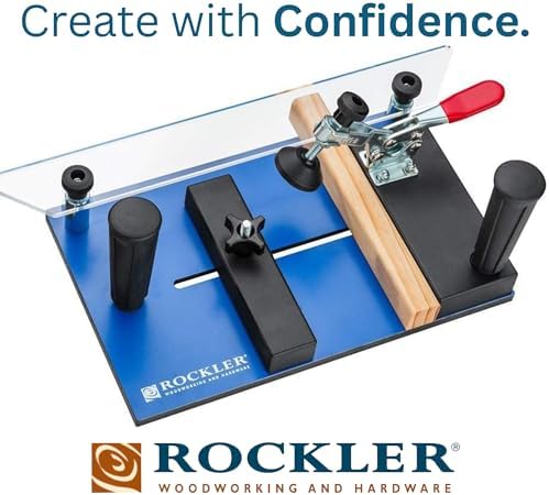 Rockler Rail Sled for Router Table w/Toggle Clamp