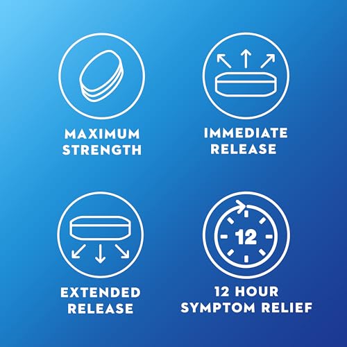 Chest Congestion, Mucinex Maximum Strength 12 Hour Extended Release Tablets, 42ct