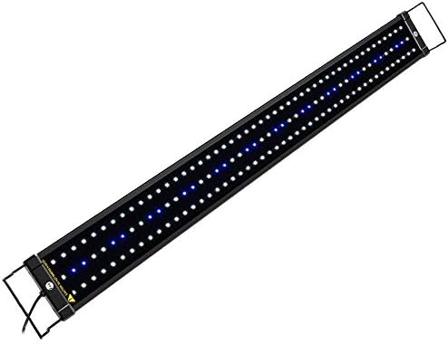 NICREW ClassicLED Aquarium Light, Fish Tank Light with Extendable Brackets, White and Blue LEDs, Size 28 to 36 Inch, 18 Watts