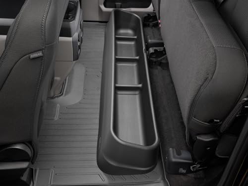 WeatherTech Under Seat Storage System for Ford F-150, F-150 Raptor, Super Duty - (4S003), Black