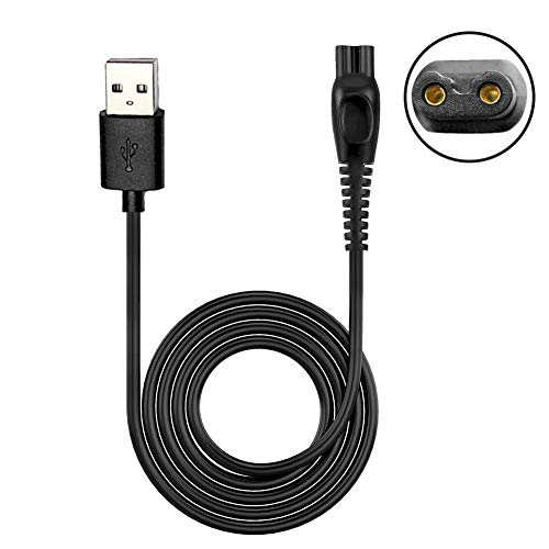 Shaver Power Cord for Philips-Norelco HQ8505 Norelco 7000 5000 3000 Series Shaver USB Charger Line 5V Replacement Charger Cord
