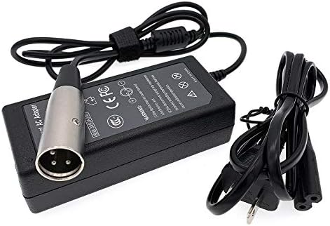 Globalsaving Electric Charger for Pride Mobility Go-Go Elite Traveller SC40E SC44E Electric Scooter Wheelchair Power Chair Supply ac Adapter Cord