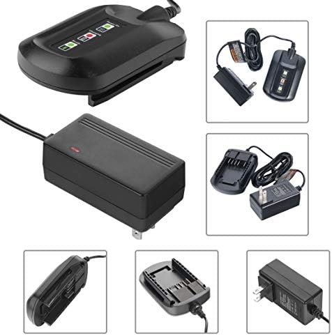 WA3742 Charger for 20V Lithium Battery WA3520 WA3525 WA3578, Cell9102 Replacement Worx Battery Charger 20V WA3732 WA3875 WA3881