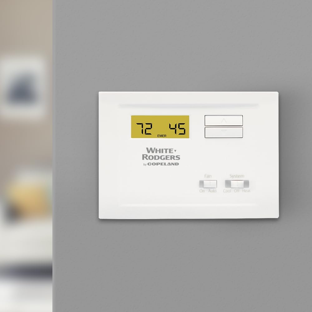 White-Rodgers NP110 Single Stage Non-Programmable Thermostat