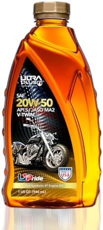20W-50 Full Synthetic V-Twin 4T Motorcycle Engine Oil 5 Gallon Pail