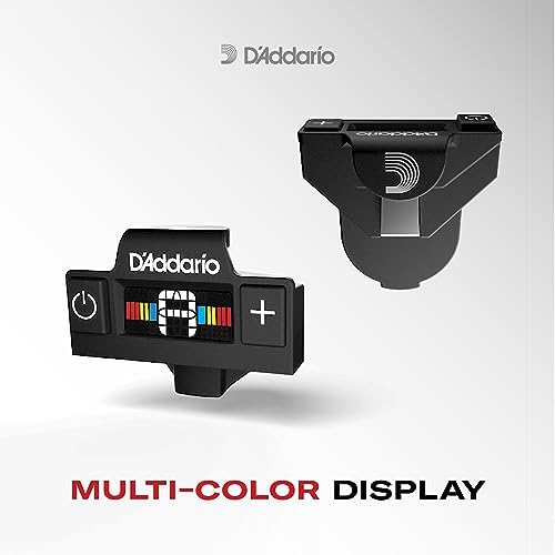 D'Addario NS Micro Soundhole Tuner, Discreet Chromatic Acoustic Guitar | Chromatic tuner that mounts inside your acoustic guitar's soundhole