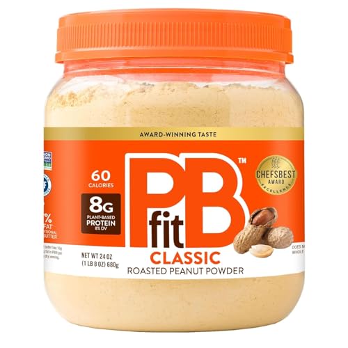 PBfit Cocoa Peanut Butter Powder 30 Oz, Peanut Spread with 6g Protein