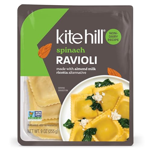Kite Hill, Ravioli Spinach Ricotta, 9 Ounce