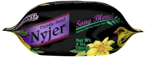 F.M. Brown's Song Blend Nyjer Thistle Seed for Pets, 2-Pound