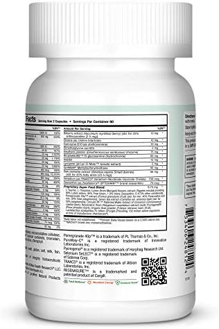 Womens Multivitamin 50 Plus – Daily Multivitamin for Women Over 50 with Vitamin B12, A, D, C, Zinc, Magnesium & More – Energy, Immune & Heart Support Womens Multi Vitamins - Non-GMO – 60 Capsules