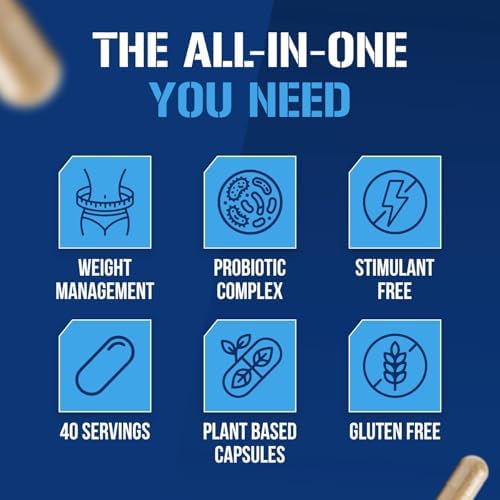 EVL LeanMode Weight Loss Support Capsules - For Men & Women - 50 Servings | Features Green Coffee Bean Extract, CLA and Garcinia Cambogia to support metabolism and appetite control