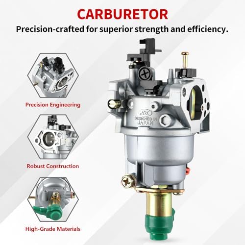 Carburetor for Harbor Freight Predator Champion 420CC 13HP 14HP 15HP 16HP Generator 69671 68530 68525 69672 69674 68529 68526 GX340 GX390 7000 8750