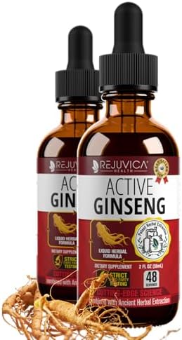 Active Ginseng - Korean Red Panax Ginseng - Natural Ginsenosides & GMO-Free