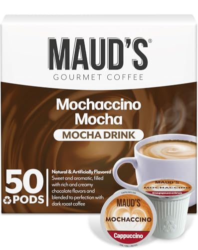Maud's Mocha Cappuccino Coffee Pods, 50ct