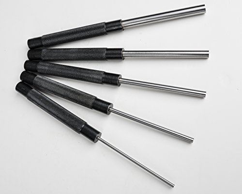 Fowler 52-500-300-0, Extra Long 5 Piece Drive Pin Punch Set