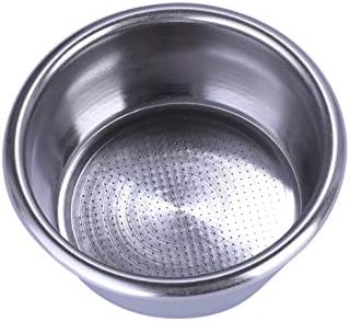 54mm Filter Basket Stainless Steel Portafilter Basket Espresso Handle Compatible with Breville Portafilter BES870XL, BES860XL, BES840XL