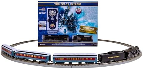 Lionel The Polar Express LionChief 2-8-4 Set with Bluetooth Capability, HO Gauge Model Train Set with Remote