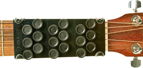 Guitar Attachment, Eliminates Finger Pain, 110 Chords Available, Fits MOST Full Sized Acoustic Guitar, L/H OK, Not A Beginner Tool