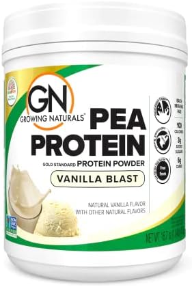 Raw Pea Protein Powder, Vegan Plant Based Protein, BCAA, Low-Carb, Low-Sugar, Chocolate Power, 1 Pound (Pack of 1)