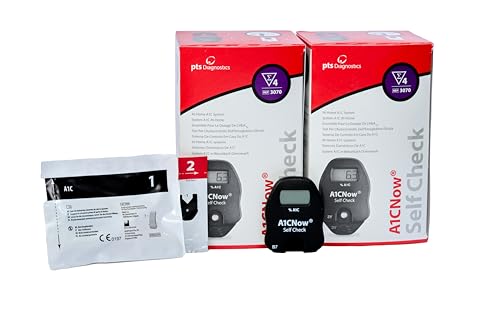 A1CNow glycated Hemoglobin - HbA1c, Hemoglobin A1C Multi-Test System 8 Tests