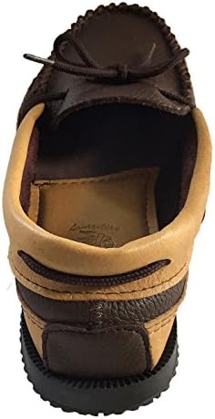 Laurentian Chief Men's Moose & Elk Leather Moccasin Shoes
