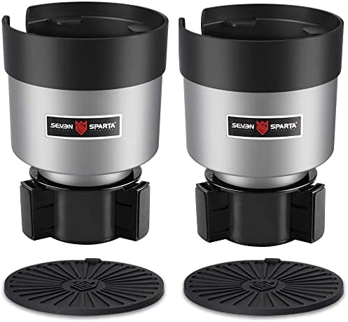 SEVEN SPARTA Car Cup Holder Expander for 32-40oz Large Bottles & Tumblers