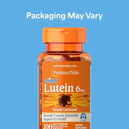Puritan's Pride Premium Lutigold™ Lutein Carotenoid 6mg with Zeaxanthin