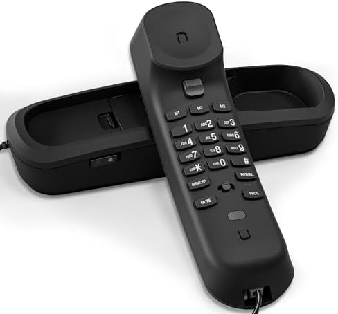 VTech CD1113 Corded Phone for Home Office - Easy-to-Use Telephone with Caller ID/Call Waiting, 13 Speed Dial Keys, No AC Power Required, Flash