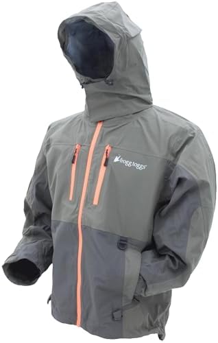 FROGG TOGGS Men's Pilot 2 Guide 3-Layer Waterproof Breathable Rain Jacket