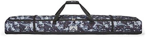 High Sierra Padded Ski Bag for Single Pair of Skis, Black, Up to 6 Feet