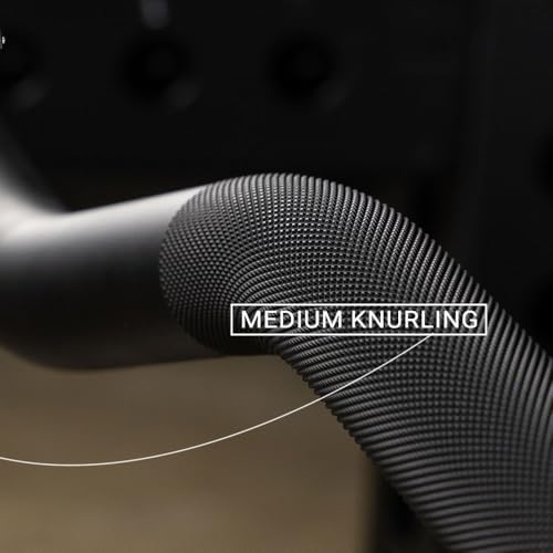 XMARK CONVICT Rackable EZ Curl Bar for Power Racks, Squat Racks, and Olympic Benches – Ideal for Bicep Curls, Skull Crushers, and Tricep Extensions