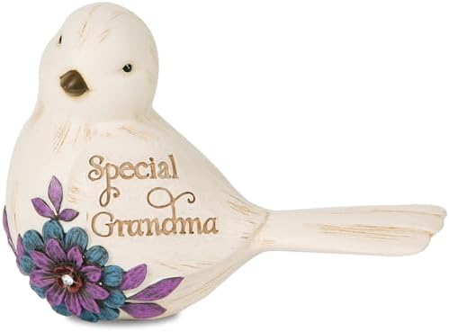Pavilion Gift Company - Simple Spirits 41104 Decorative Bird Friend Make Life Beautiful Bird Figurine 3.5"