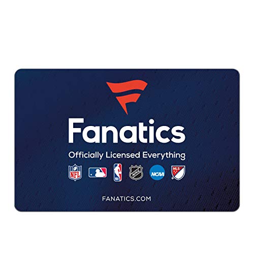 Fanatics Physical Gift Card - $25