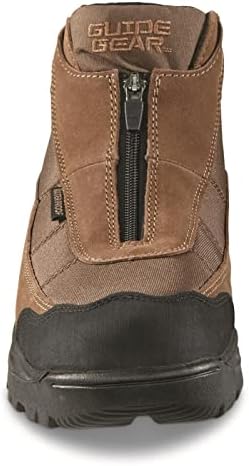 Guide Gear Men's Silvercliff II Mid Zip Hiking Boots Waterproof Outdoor Shoes