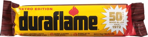 Duraflame Natural Firelog, 4 Hours, 6 lbs