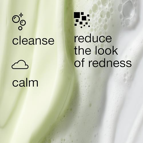 Clinique Redness Solutions Redness Regimen Skincare Set | Soothing Cleanser, 2.5 Fl Oz | Daily Relief Cream