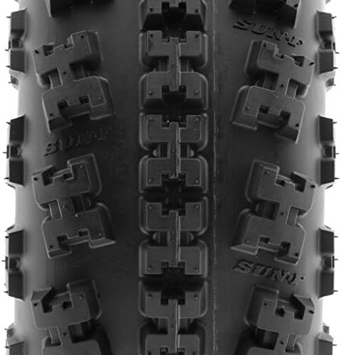 SunF XC ATV UTV Knobby Sport Tires 22x10-9,6 PR Tubeless A027, Set of 2