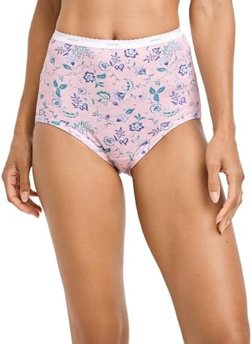 Jockey Women's Underwear 100% Cotton Classic Brief - 3 Pack