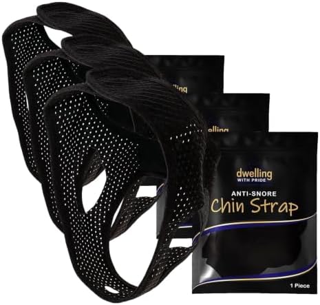 Anti Snore Chin Strap, Anti-Dry Mouth Chin Strap for CPAP Users, Stop Noise
