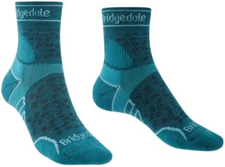 Bridgedale womens Trail Run Lightweight T2 Merino Performance ¾ Crew