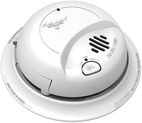 First Alert BRK SMI100-AC Hardwired Smoke Alarm with Battery Backup, Contractor 6-Pack