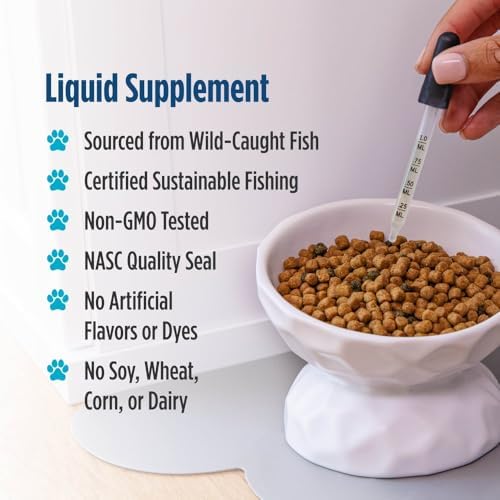 Nordic Naturals Omega-3 Fish Oil for Cats, w/EPA & DHA, Liquid - 2oz
