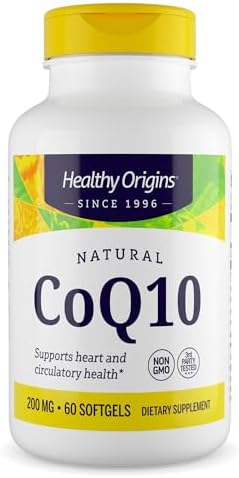 Healthy Origins CoQ10 200 mg, Kaneka Q10, 150 Softgels
