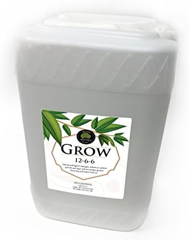 Grow Natural Based Liquid Fertilizer, 32-Ounce
