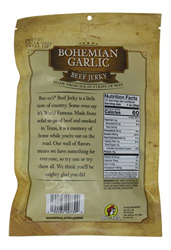 Buc-ee's Ghost Pepper Beef Jerky in a Resealable Bag, 4 Ounces