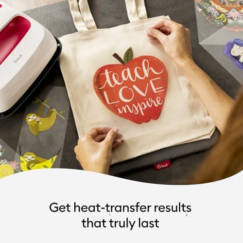 Cricut EasyPress 2-9 in x 9 in Heat Press - Heat Transfer Machine for T-Shirts, Tote Bags, Baby Clothes, Decor, & More - Easy to Use - Raspberry