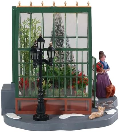 Lemax Christmas Village Victorian Greenhouse Battery Operated (4.5V) - 84347